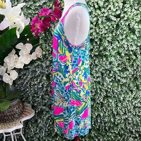 Lilly Pulitzer Melle Magenta Hottie Tank Dress - Picture 6 of 16